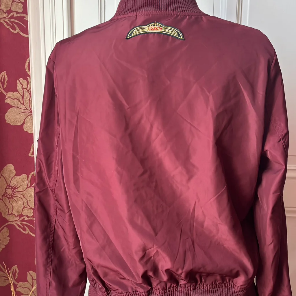 🌸 Bomber reversível bordô / rosa Estilo US
Army - Tamanho 42 – photo 4